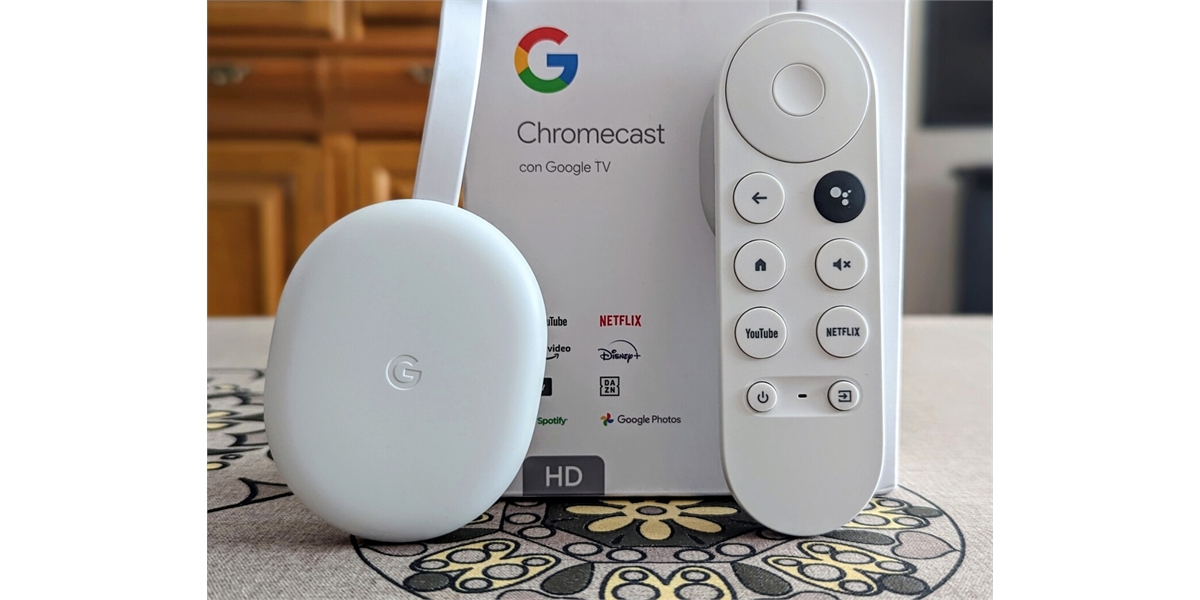 Cómo configurar un Google Chromecast con Google TV y mando de control de voz